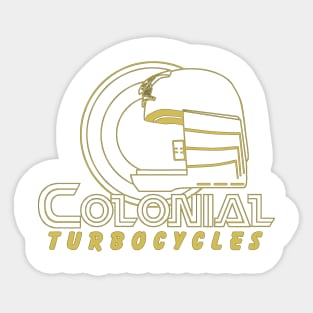 Colonial Turbine Helmet Tee Sticker